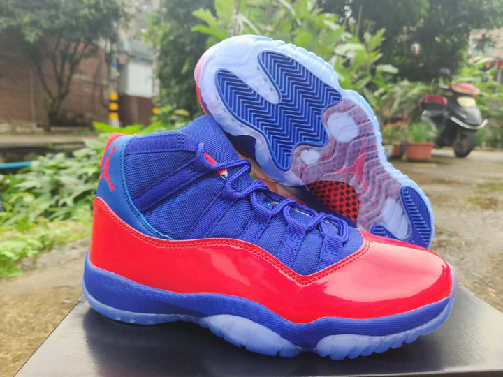 Air Jordan 11 Retro Bleu Rouge